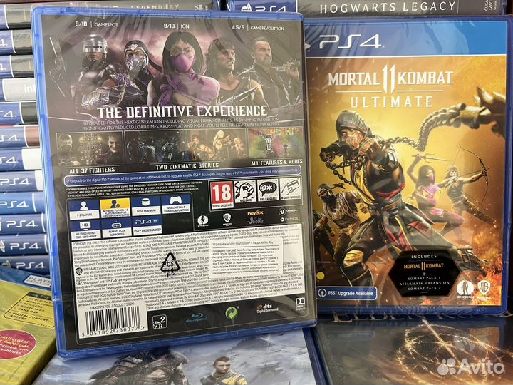 Диск Mortal kombat 11 ultimate PS4 Новый
