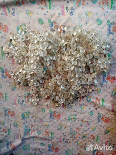 Хрустальные подвески-СССР- (комплект)