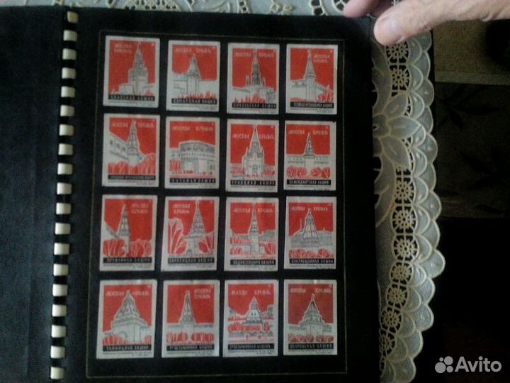 Этикетки от спичечных коробков