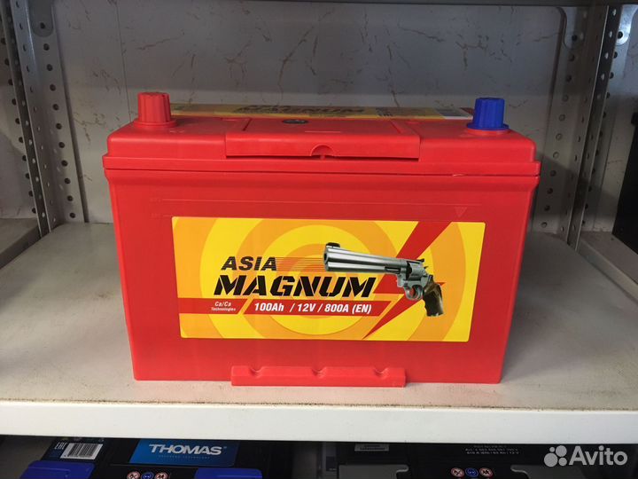 Аккумуляторная батарея 100 ампер Азия Magnum