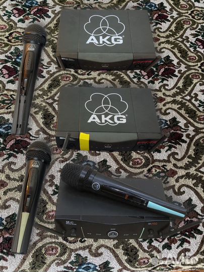 Радиосистемы AKG Dual и Flexx (цена за 3шт)