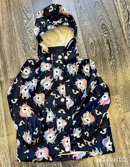 Ветровка-дождевик для девочки 92