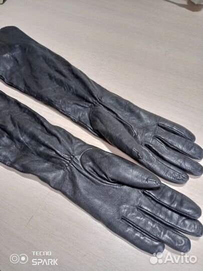Перчатки женские кожаные 7.5