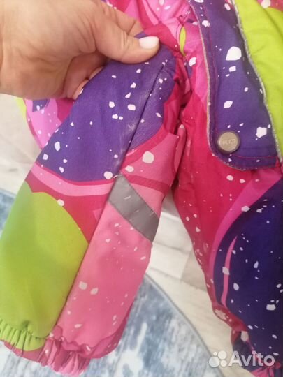 Зимний комбинезон для девочки размер 86
