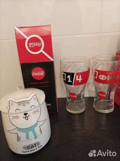 Стаканы Кока кола,кружка 