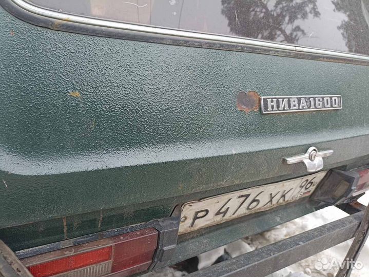 Крышка багажника нива 2121 с стеклом
