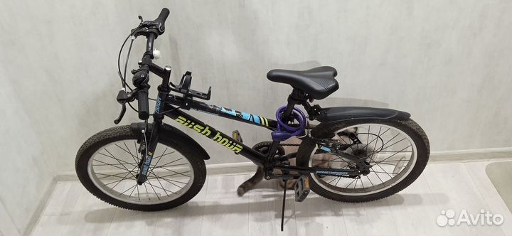 Велосипед подростковый 20 2000 V-brake ST 6ск rush