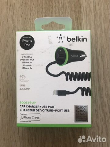 Зарядное устройство Belkin для iPhone