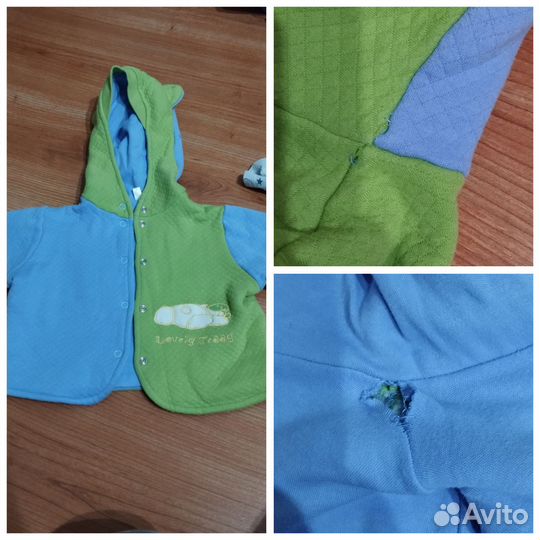 Пакет вещичек с небольшим недочётом