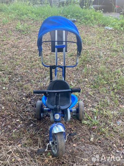 Трехколесный велосипед с родительской ручкой