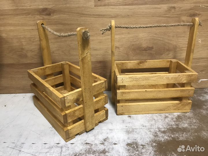 Ящик деревянный подарочный