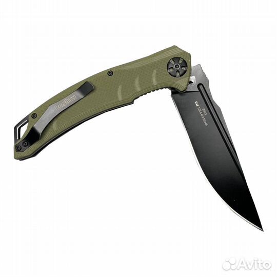 Нож Складной Kershaw длина лезвия 11.5 см Зеленый