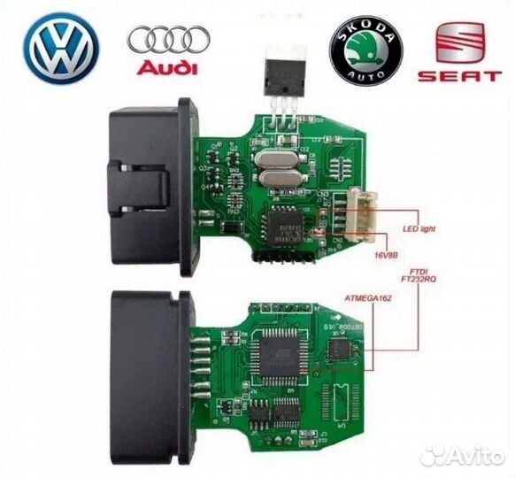 Кабель vcds вася диагностика vag концерна