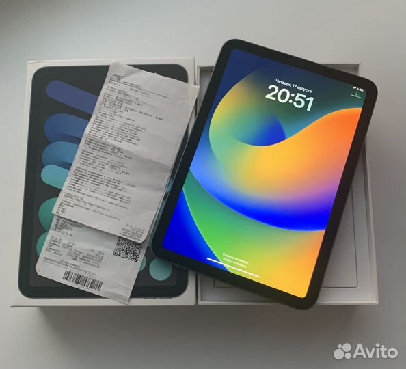 iPad Mini 6 64gb Space Gray Wi-fi с чеком