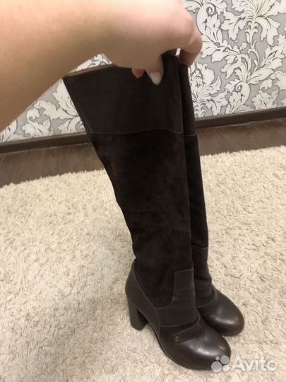Сапоги женские натуральная кожа 36размер