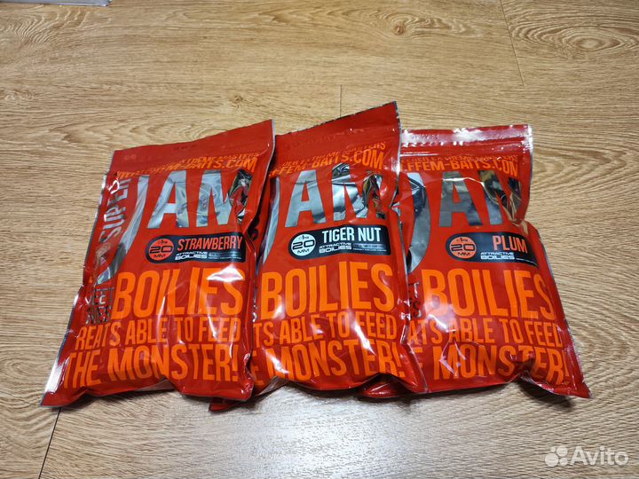 Ffem Super Jam Boilies 20мм\1 кг (Варенные бойлы)