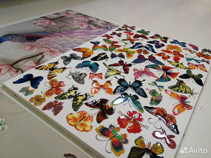 Уф Печать на наклейках