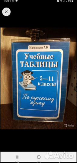 Учебные таблицы 5-11 классы Малюшкин А.Б
