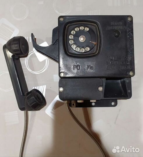 Телефон настенный СССР, ретро