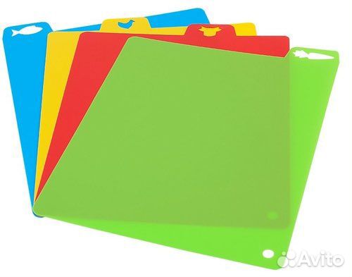 Набор гибких разделочных досок 33,5x27 см, 4 шт