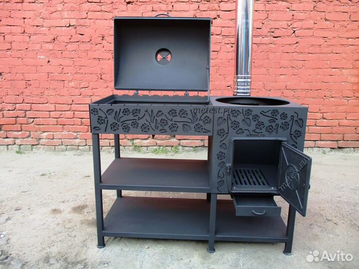 Мангал с Печью