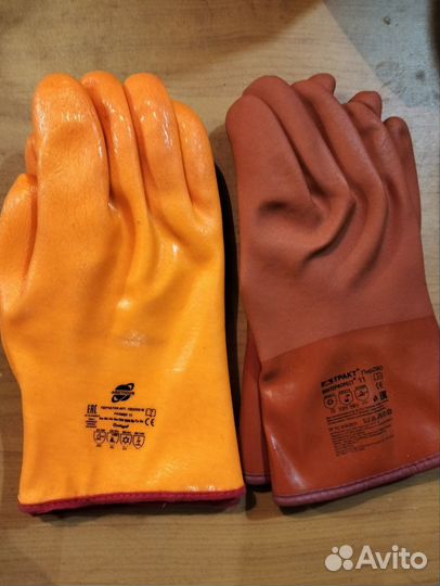 Перчатки с интриловым покрытием полностью