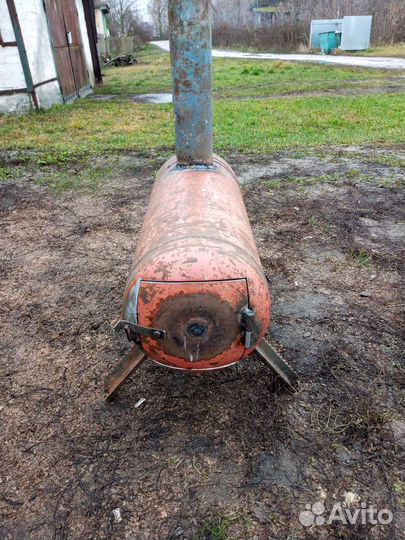 Печка Буржуйка Дровянная