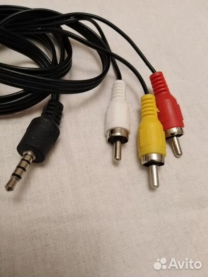 Кабель AUX mini Jack 3.5mm-3RCA