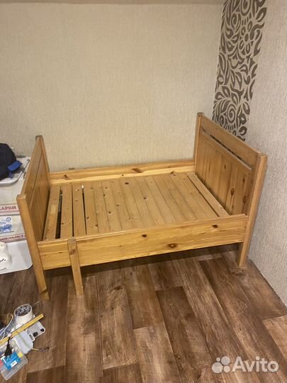 Детская кровать IKEA раздвижная