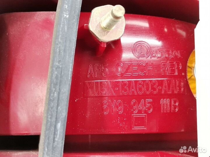 Фонарь задний левый габаритный для Skoda Fabia 1