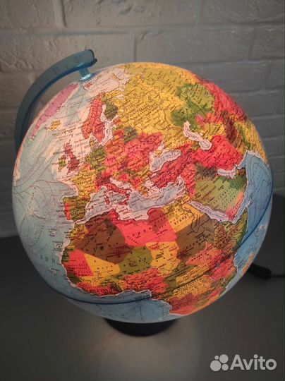 Глобус ночник