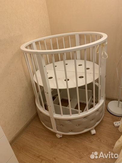 Детская кроватка-трансформер EVA VIP