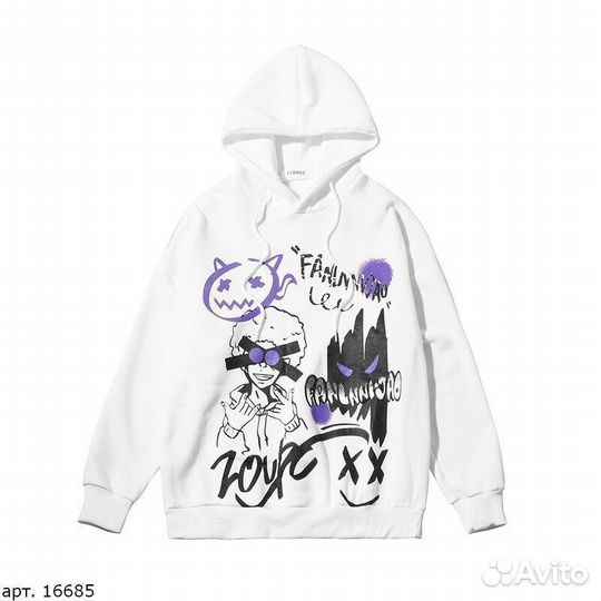 Худи Белое