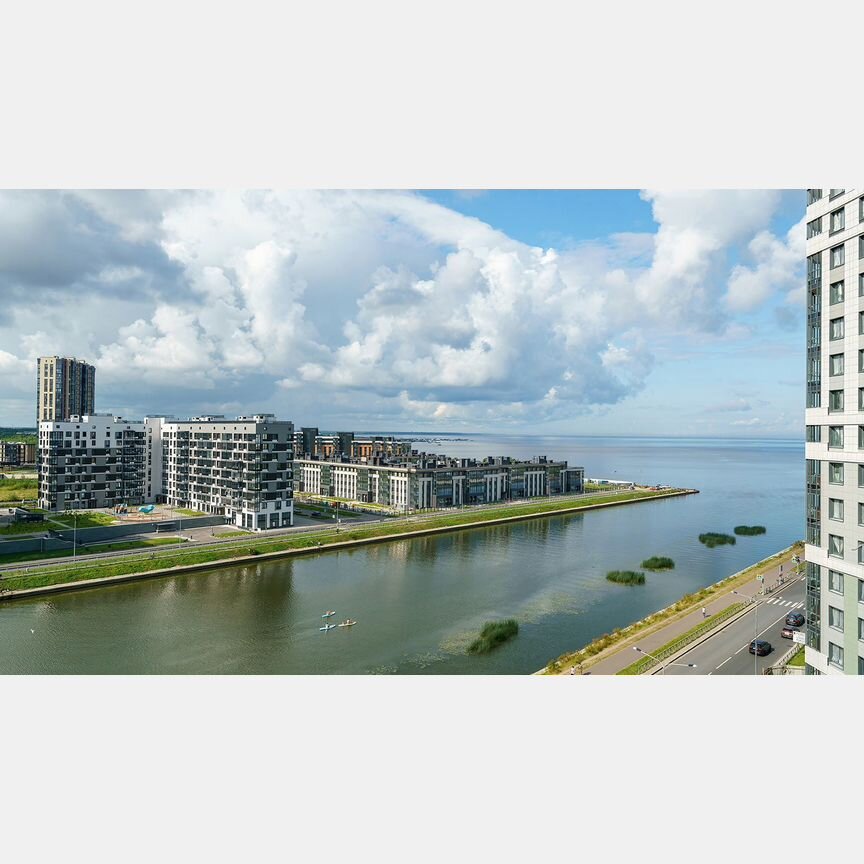 2-к. квартира, 52 м², 2/20 эт.