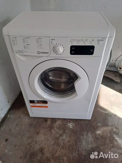 Indesit 6kg б/у 2года узкая доставка