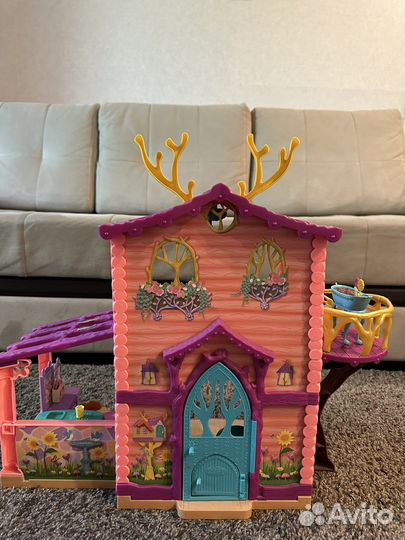 Домик enchantimals с мебелью и куклой