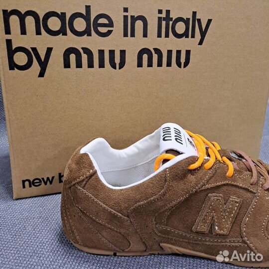 Кроссовки new balance 530 X miu miu