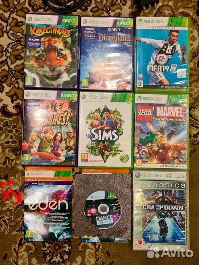 Xbox 360 специальное издание Kinect