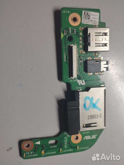 Плата audio usb asus x555 x554