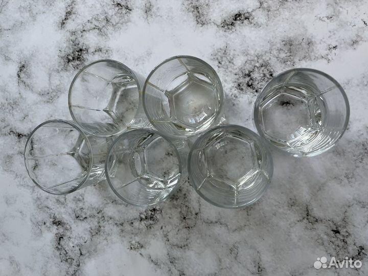 Рюмки стопки стеклянные