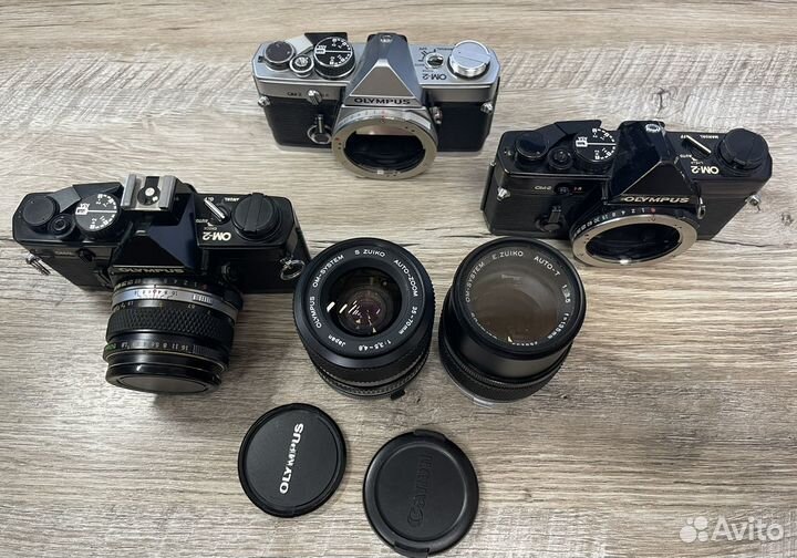 Olympus om 2 и 3 объектива