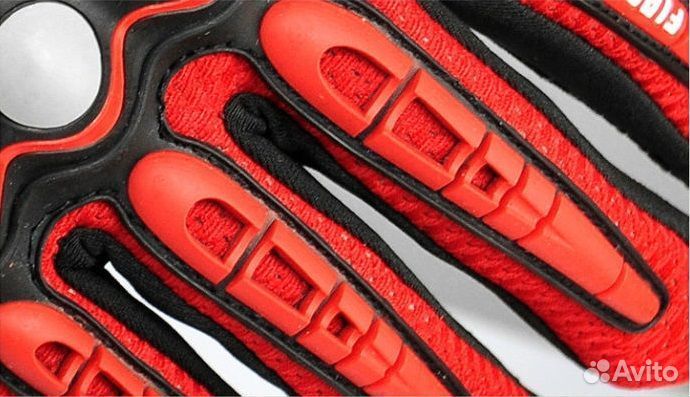 Мото перчатки Pro-Biker MCS-23 (черно-красные)