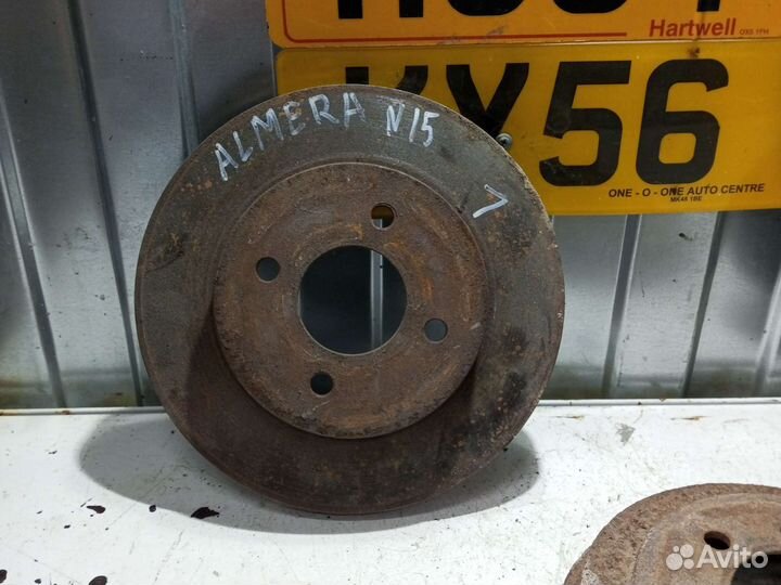Тормозные диски Nissan Almera n15