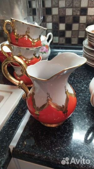 Сервиз чайный Бутон СССР Барановка попредметно