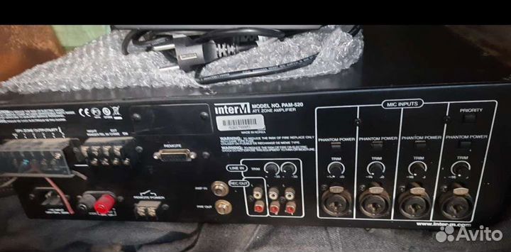 Усилитель-микшер Inter-M pam-520