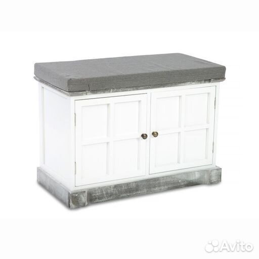 Скамья с двумя дверцами, пуф, комод с сиденьем