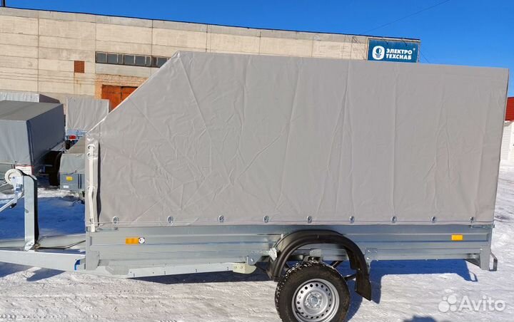 Прицеп оцинк. 3.2х1.4 с тентом 