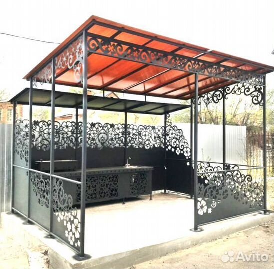 Мангал кованный