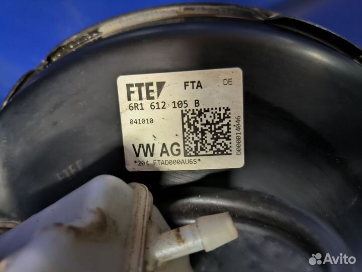 Усилитель тормозов вакуумный Volkswagen Polo V