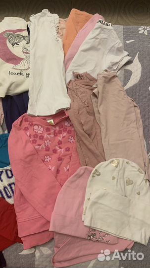 Вещи пакетом на девочку, 110-116